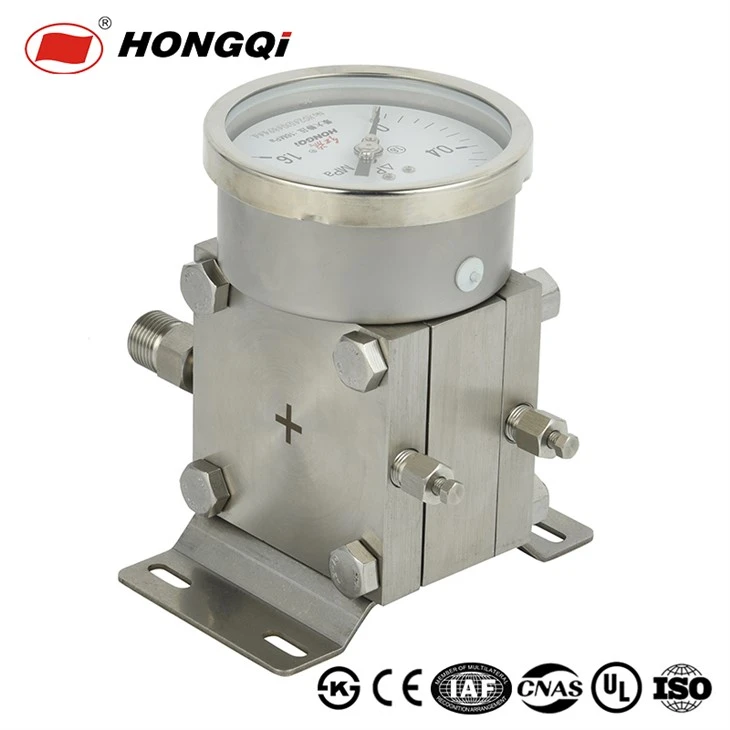 Corrosion-Resistant Stainless Steel Diaphragm Differential Pressure Gauge