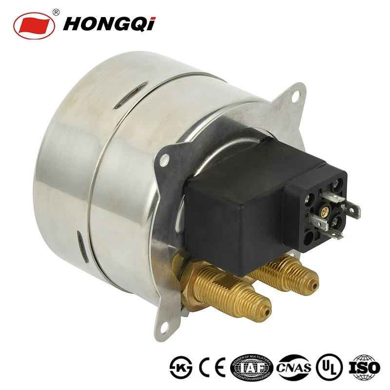 Double Tube Pressure Gauge, Night Visible With Dual Pointers high quality
