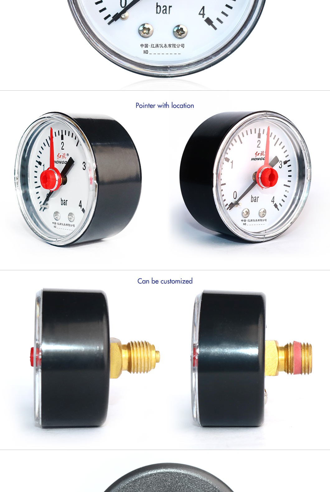 Y-50-double-scale-buckle-pressure-gauge-with-plastic-case04 Y-50-double-scale-buckle-pressure-gauge-with-plastic-case04