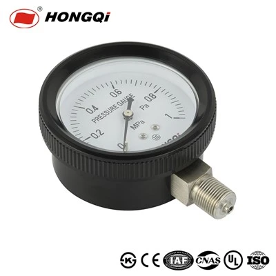 General-Purpose Gas Pressure Gauge With Stainless Steel Connection Fitting