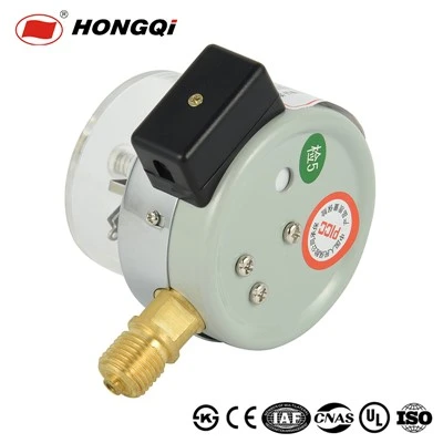 Hongqi 40mm Electric Contact Pressure Gauge For Pressure Control
