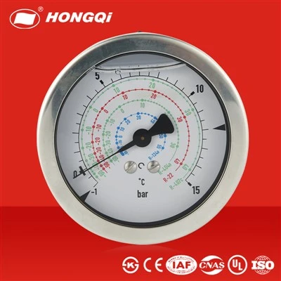 Shock-Resistant Corrosion-Resistant Pressure Gauge