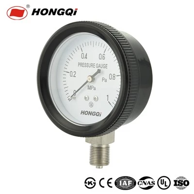 Stainless Steel Connection Universal Gas Pressure Measuring Gauge