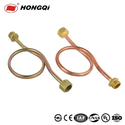 Thickened Pressure Gauge Snubber Pipe Brass & 304 Stainless Steel Condensing Bend