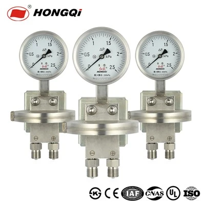 Ytp Anti-Corrosion Diaphragm Pressure Gauge With Diaphragm Seal