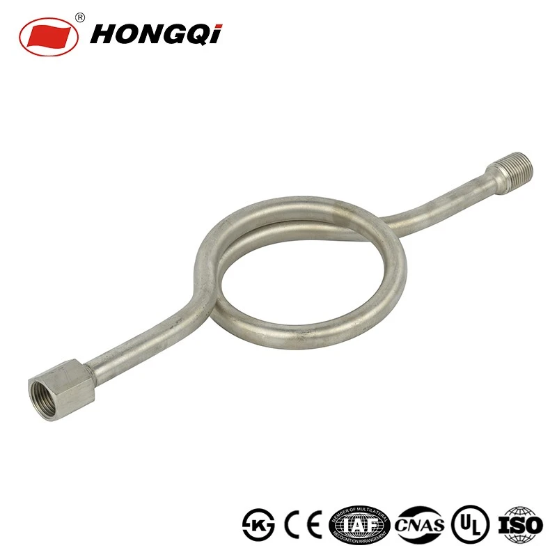Thickened Snubber Tube Condensation Bend For Pressure Gauge, SS304 & Brass best