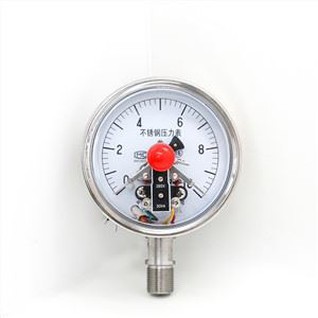 Latest Type Magnetic Electric Contact Pressure Gauge Manometer with Top Quality