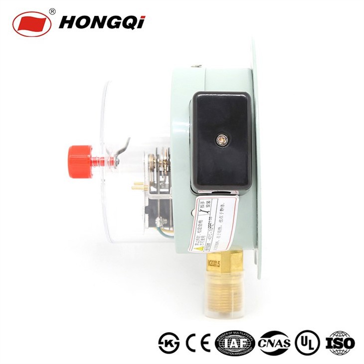 100mm YXC-100T Flange Pressure Gauge With Panel Mount