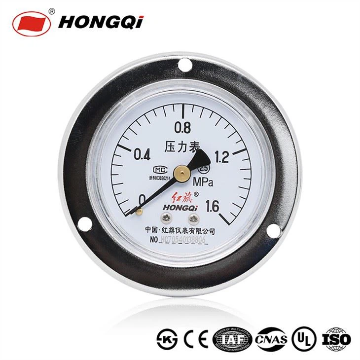 60mm Back Mount Pressure Gauge