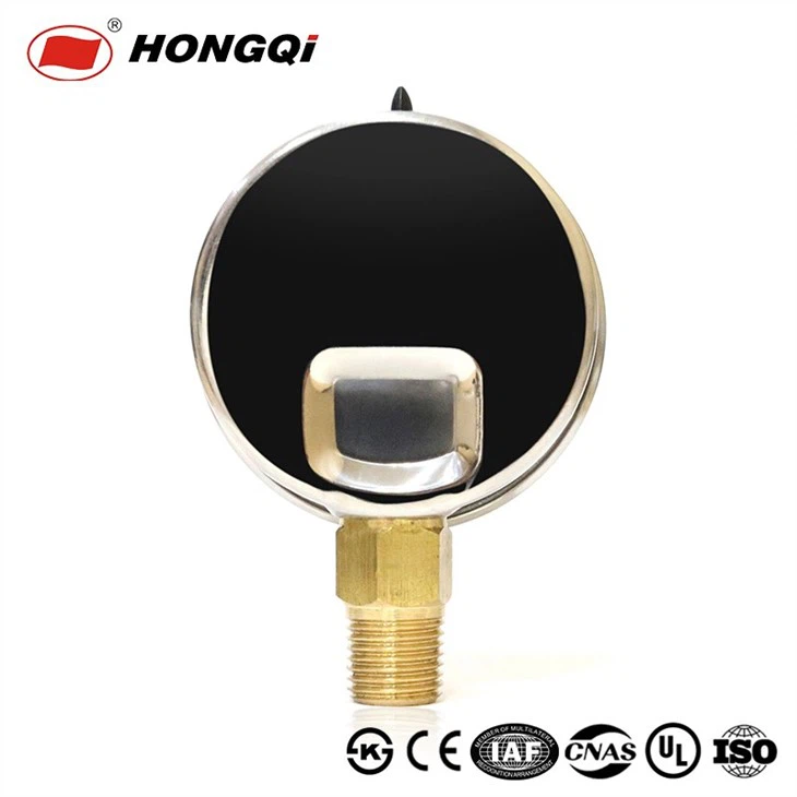 Bourdon Style Pointer Display Pressure Gauge