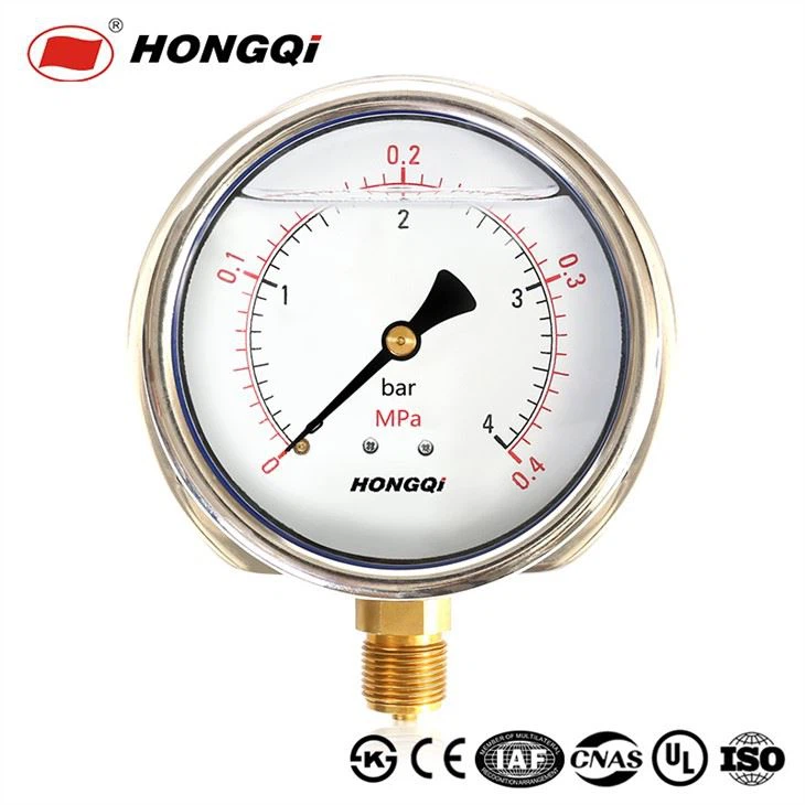 Shockproof Pressure Gauge for Chemical industry