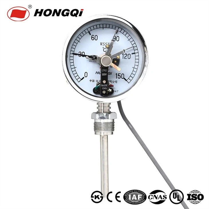 Electrical Contacts Bi-Metal Thermometer