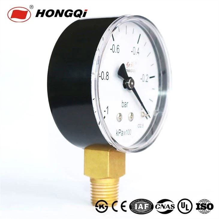 2.4 Inches Brass Socket Vacuum Pressure Gauge