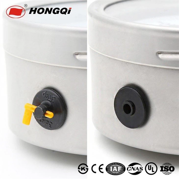 HongQi Brand All Stainless Steel Manometer Liquid Filled Anti-Vibration Pressure Gauge Meter Manufacture