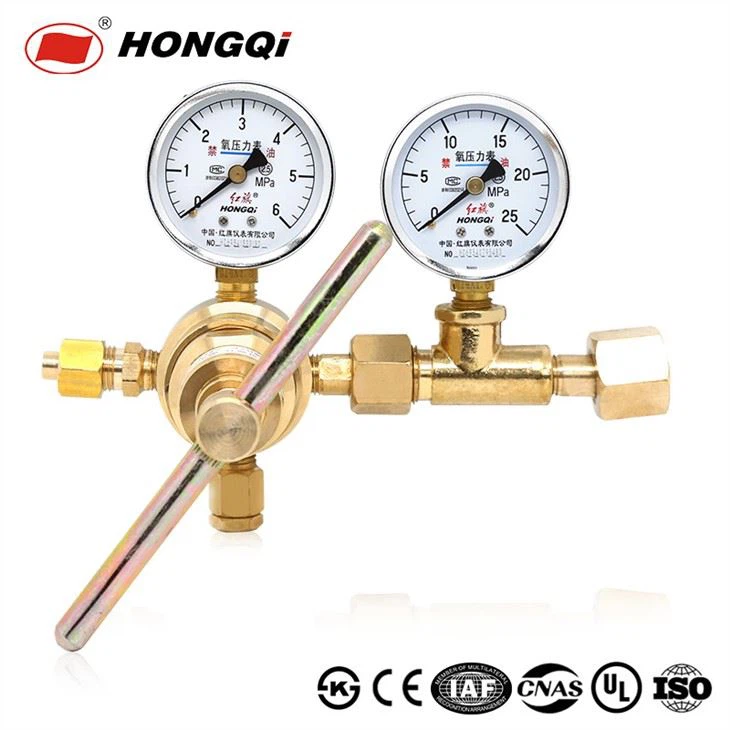Pressure Reducing Valve With Gauge