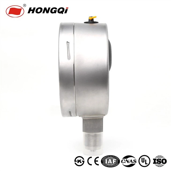 Pressure Testing Calibrator 100mm Pointer Instrumentation Gauges EN 837-1