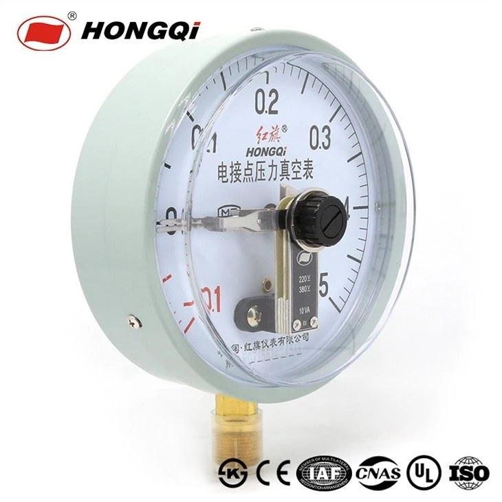 Electrical contact pressure vacuum gauge made by Hongqi Instrument (1)