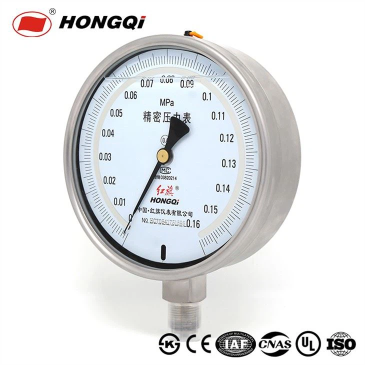 Stainless steel pressure gauge