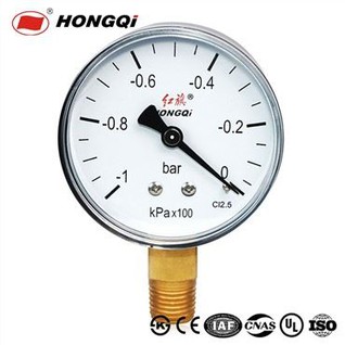 2.4 Inches Brass Socket Vacuum Pressure Gauge