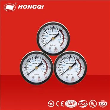 Back Connection Pressure Gauge