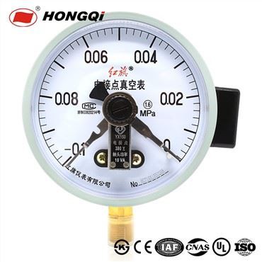 Dia150mm Electric Contact Vacuum Pressure Gauge