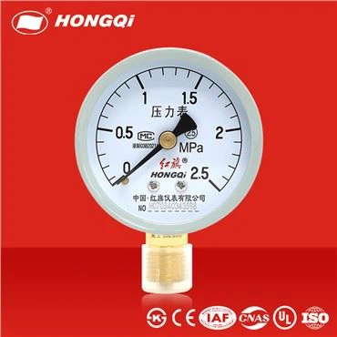 Dia60 General Pressure Gauge With Brass Connecter