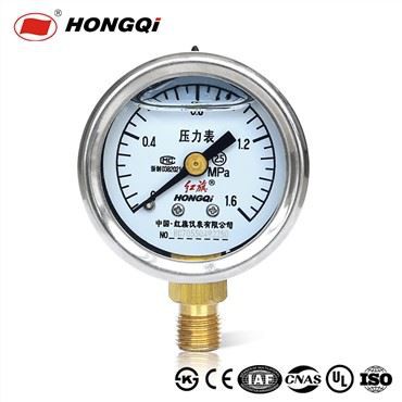 High performance shock-proof pressure gauge