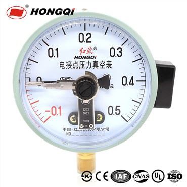 Dia150mm Electrical Contact Pressure Vacuum Gauge Made By Hongqi Instrument