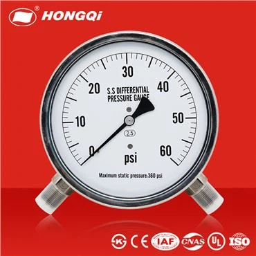 SS Differential Pressure Guage