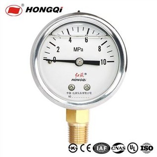 Stainless Steel Vibration-Proof Oil Pressure Gauge