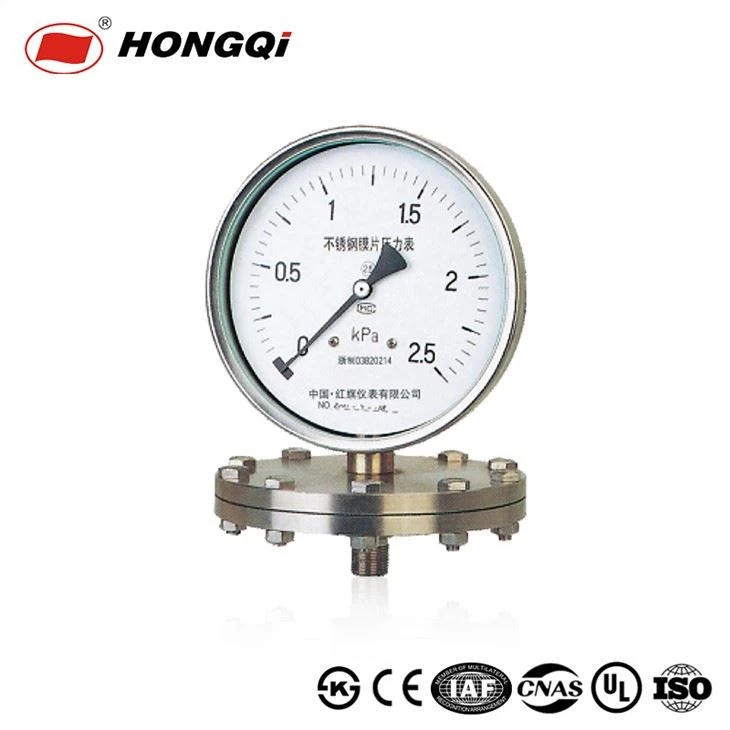 in corrosive environment Diaphragm Pressure Gauge-3