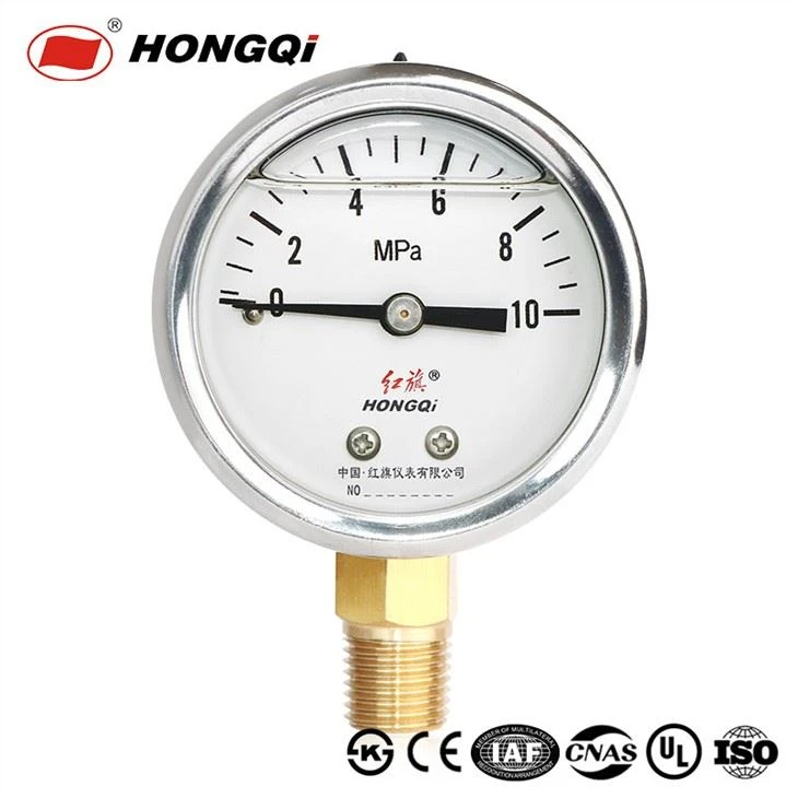 Stainless Steel Vibration-Proof Oil Pressure Gauge