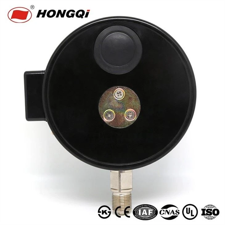 150mm Black Shell Electric Contact Pressure Gauge