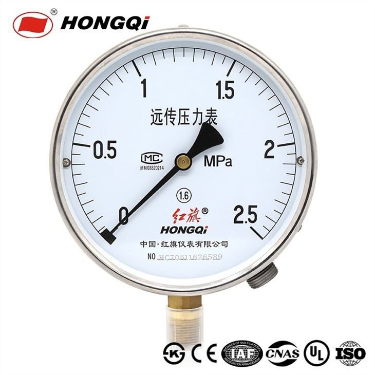 150mm Differentially Transmissible Pressure Gauge With Fundamental Type