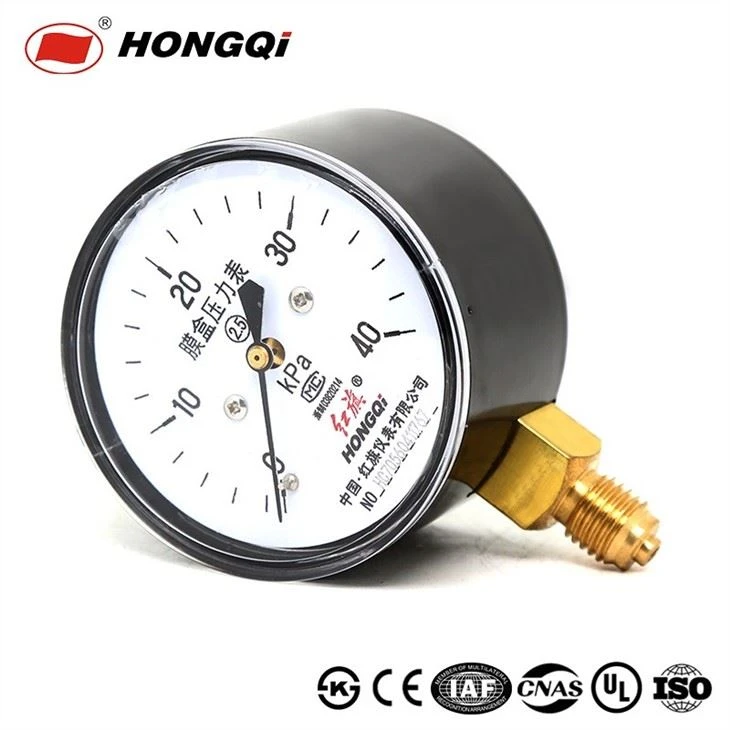 2,5 Inch Capsule Diaphragm Pressure Gauge