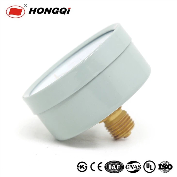2.5Inch Gas/Oil Filled Pressure Gauge -40°c To +65°c Ambient Temperture