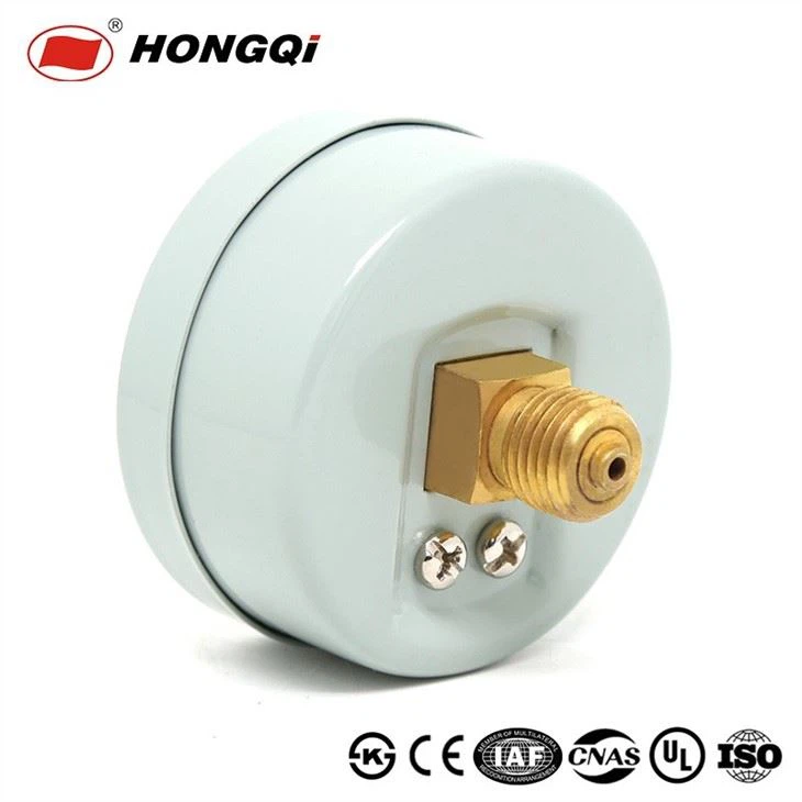 2.5Inch Gas/Oil Filled Pressure Gauge -40°c To +65°c Ambient Temperture