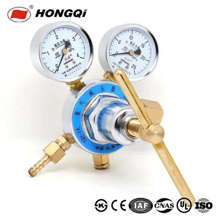 Air Pressure Regulator O2 Gas Bottle Regulator Oxygen Welding Pressure Reducer
