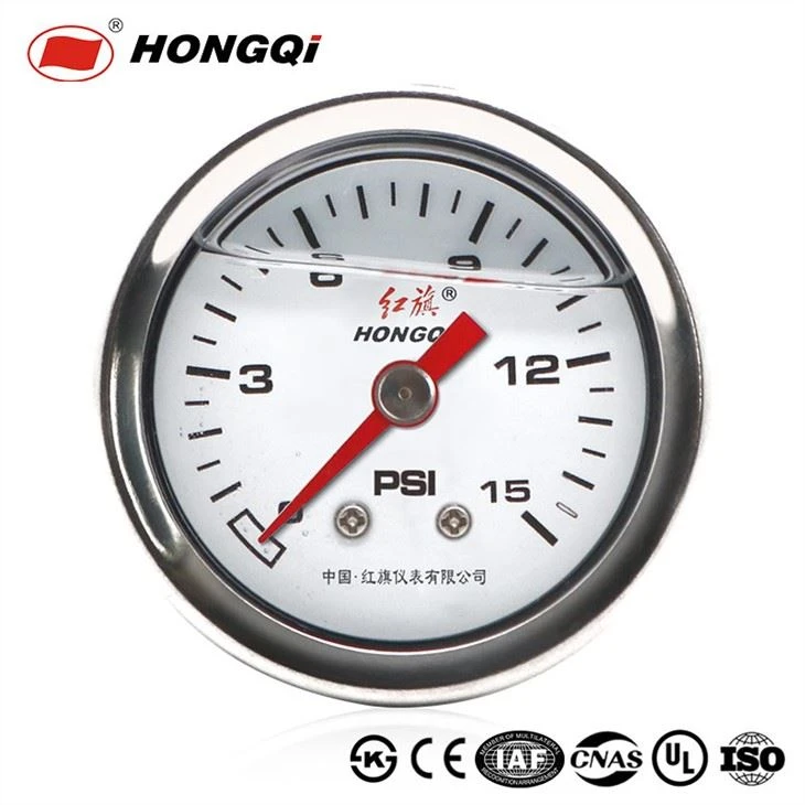 Axial Shock Proof Pressure Gauge