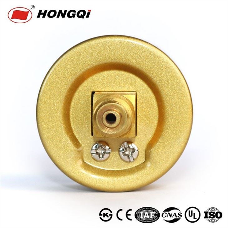 Dia40mm Axial Brass Socket Pressure Gauge