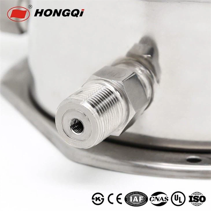 Differential Industrial Pressure Meter Accuracy 2.5%
