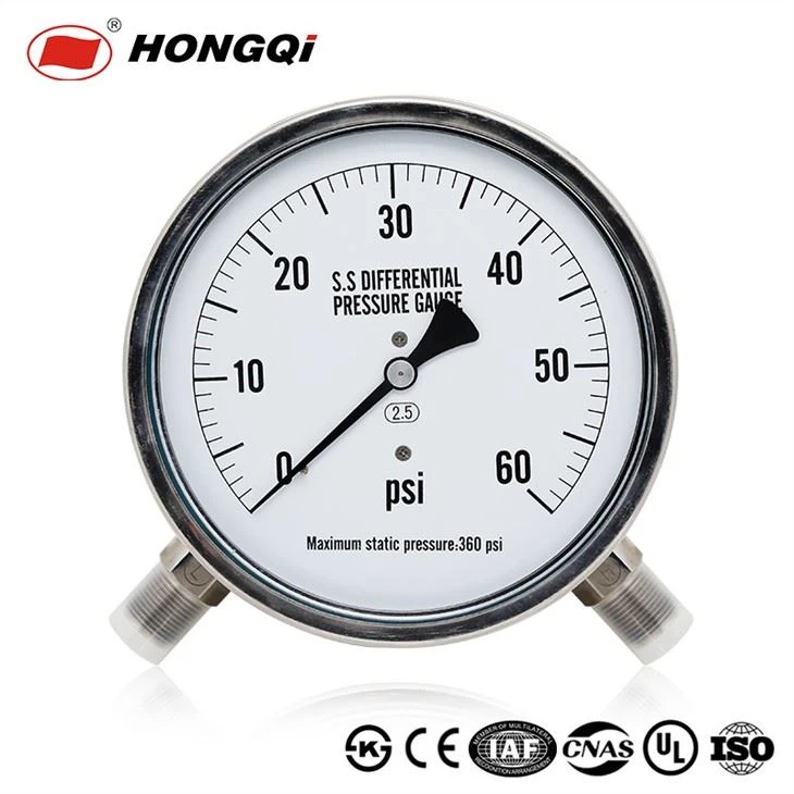 Differential Pressure Gauge Micro Pressure Gauge Differential Pressure Meter
