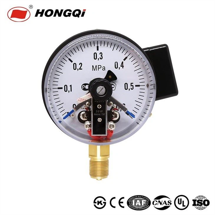 Electric Contact Stainless Steel Pressure Gauge