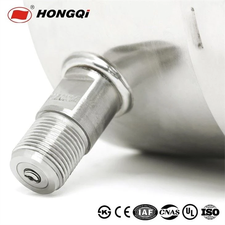 Electricity Contacts Pressure Gauge With Chrome Plated Steel Case