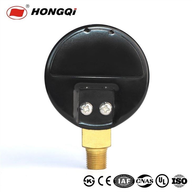 Explosion-Proof Black Housing Pressure Gauge