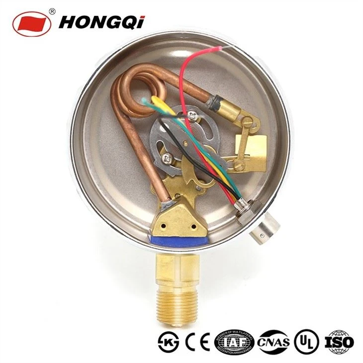 Hongqi Induction Commercial Electric Contact Pressure Gauge With 100mm(4