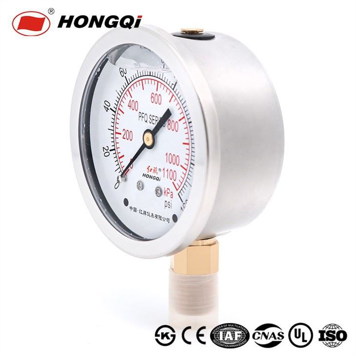 HongQi Instrument Shock Resistance Pressure Gauges