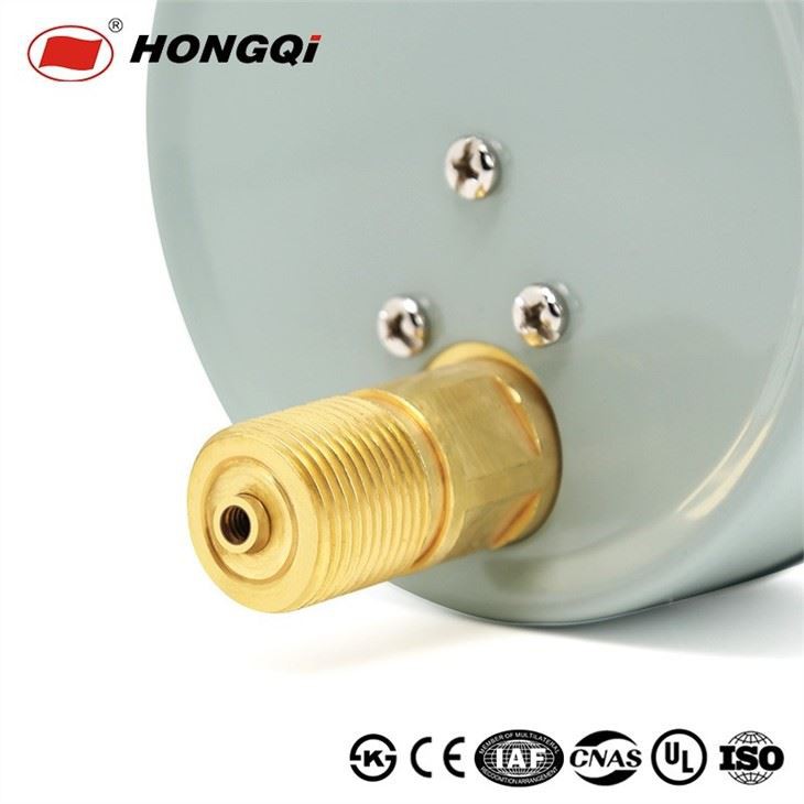 Multi-Purpose Spring Pressure Gauge With Painted Steel Case