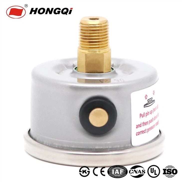 Axial Back Shockproof Pressure Gauge