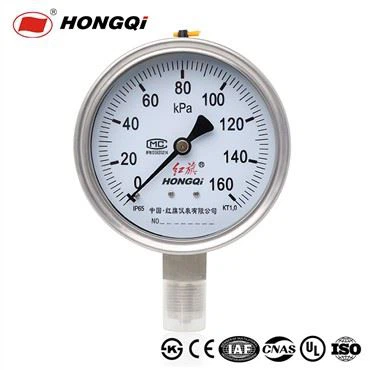 100mm All Stainless Steel Pressure Gauge Glycerin Filled Manometer